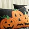 Glitzhome® 18" x 12" Hooked Halloween Pumpkins Pillow
